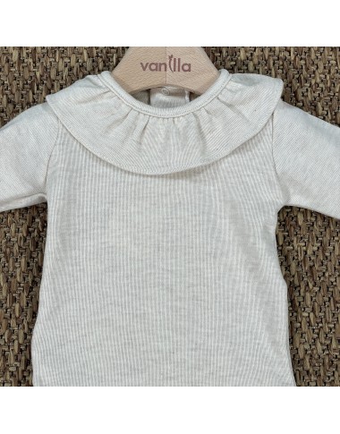 Body collo rouche Manica lunga Neonata 0/36