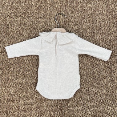 Body collo rouche Manica lunga Neonata 0/36