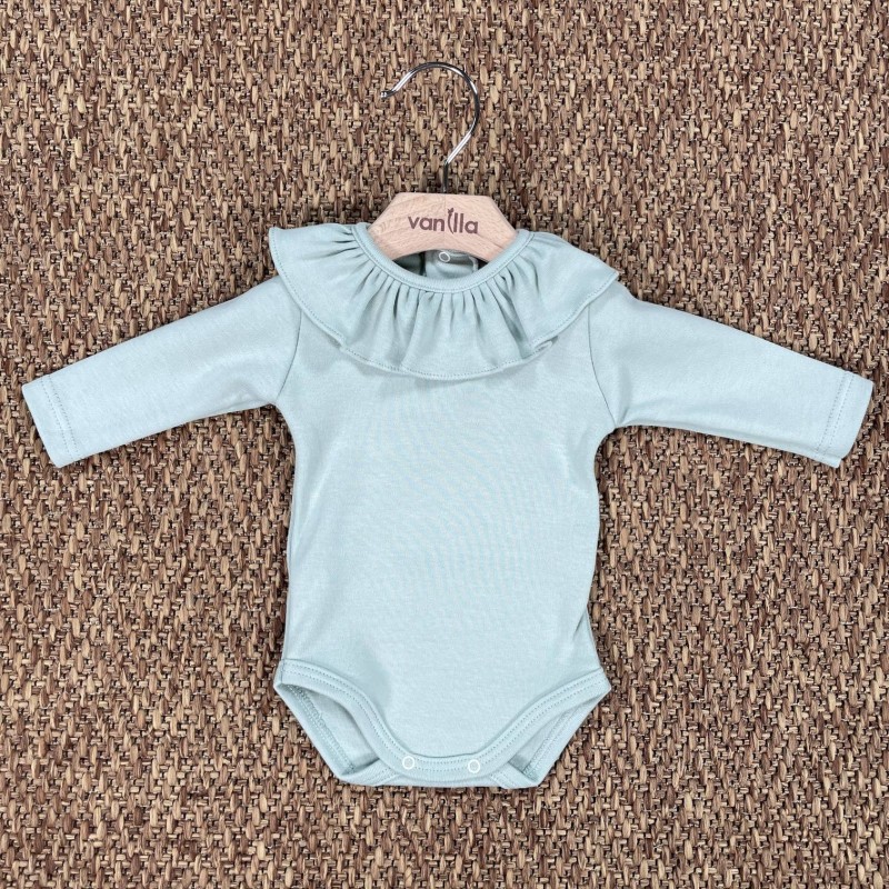 Body collo rouche Manica lunga Neonata 0/36