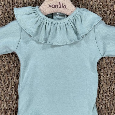 Body collo rouche Manica lunga Neonata 0/36