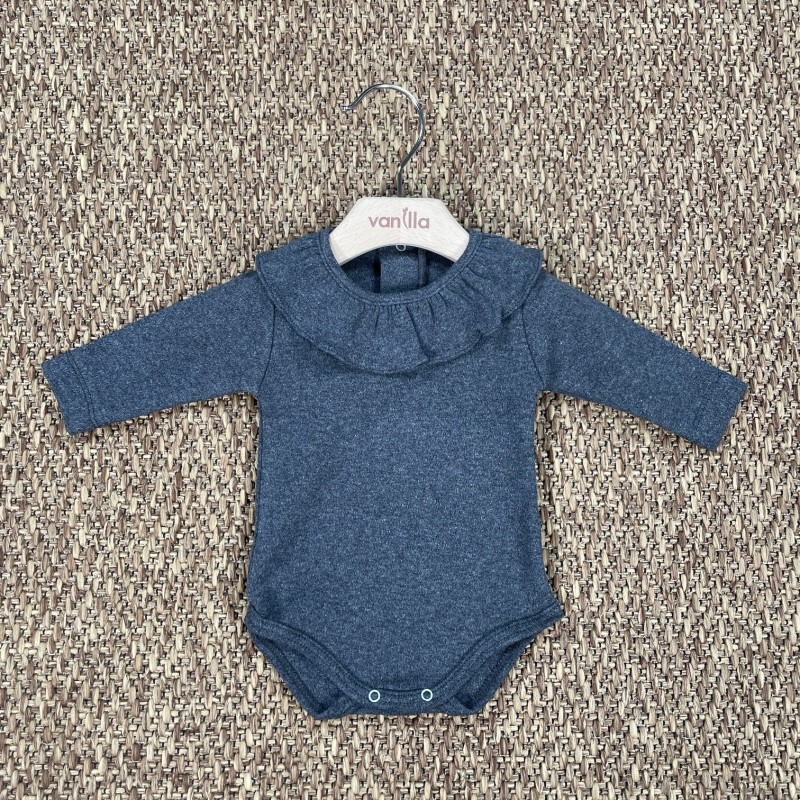 Body collo rouche Manica lunga Neonata 0/36