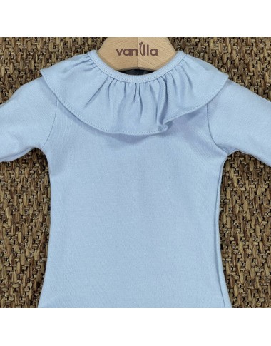 Body collo rouche Manica lunga Neonato 0/36