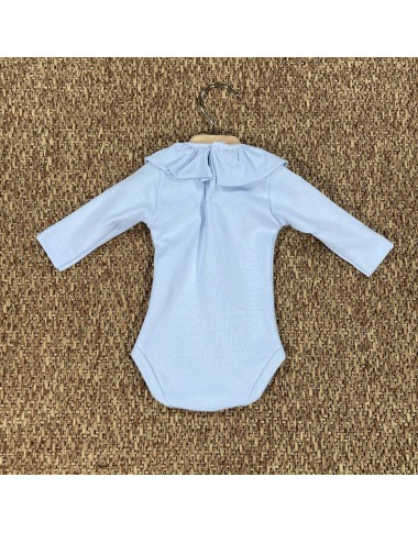 Body collo rouche Manica lunga Neonato 0/36