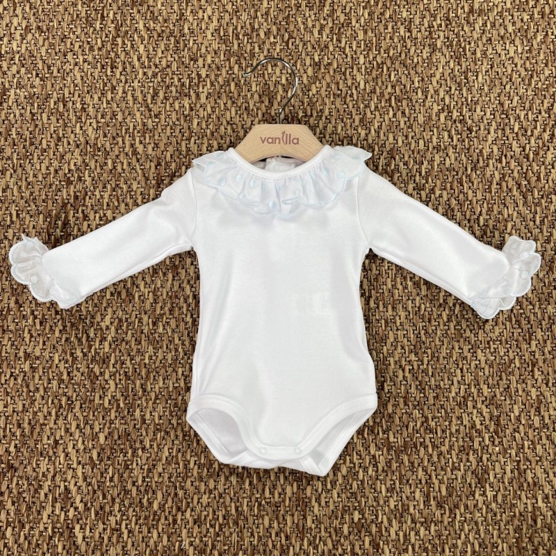 Body Rouche pois Neonato 0/36