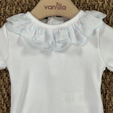 Body Rouche pois Neonato 0/36