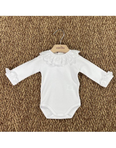 Body Rouche pois Neonata 0/36