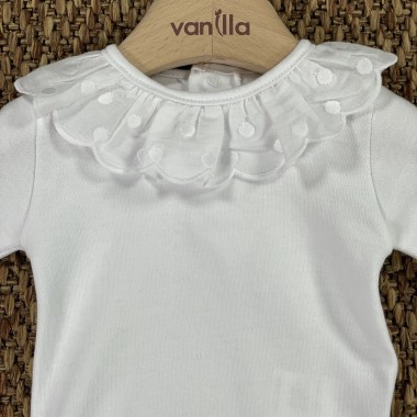 Body Rouche pois Neonata 0/36