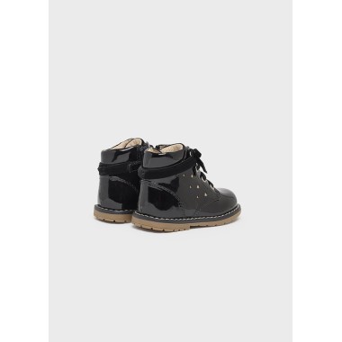 Stivaletto biker vernice      Scarpe 19/30