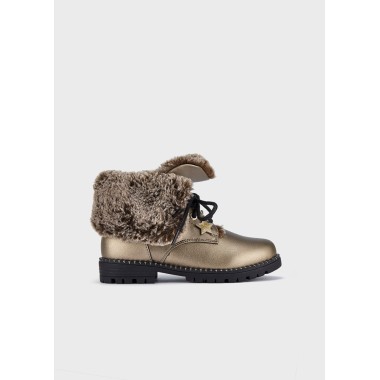 Stivaletto foderato ecopelliccia Scarpe