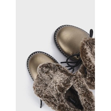 Stivaletto foderato ecopelliccia Scarpe 19/30