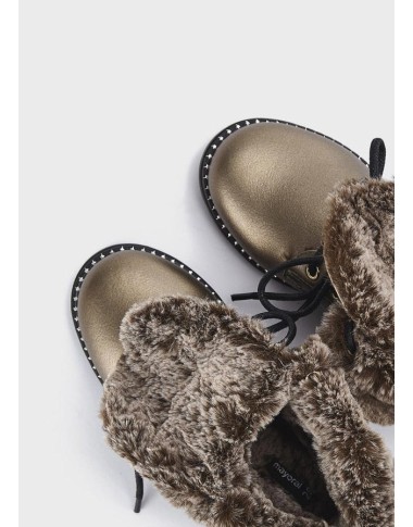 Stivaletto foderato ecopelliccia Scarpe 19/30