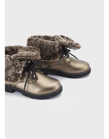 Stivaletto foderato ecopelliccia Scarpe