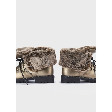 Stivaletto foderato ecopelliccia Scarpe 19/30