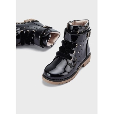 Stivaletto biker vernice      Scarpe 19/30
