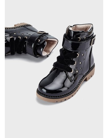 Stivaletto biker vernice      Scarpe 19/30