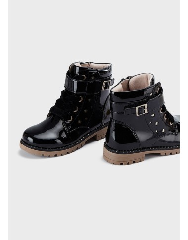 Stivaletto biker vernice      Scarpe 19/30