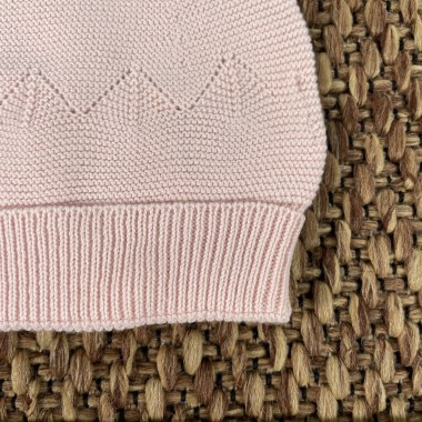 Cappello nascita in cotone organico Cappello e Babbucce