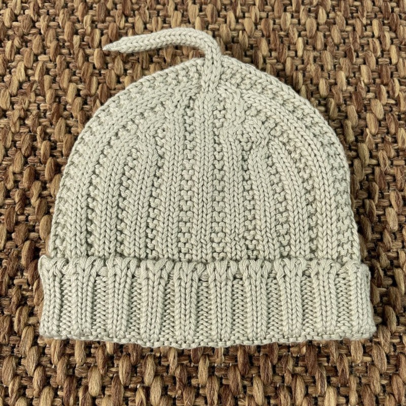 Cappello in cotone organico Cappello e Babbucce