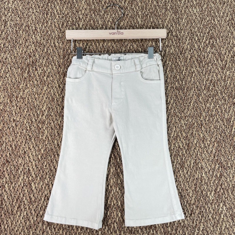 Pantalon flair 5 tasche Bimba 2/8 anni