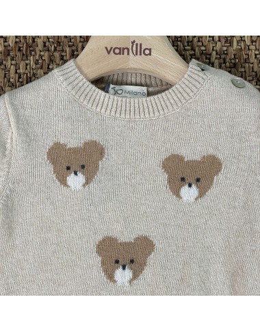 Maglioncino orsetti lana e cashmere Cardigan e Maglie