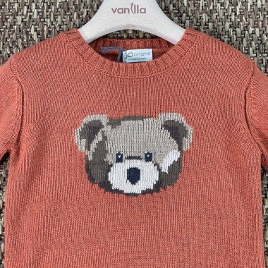 Maglioncino orsetto lana e cashmere Cardigan e Maglie