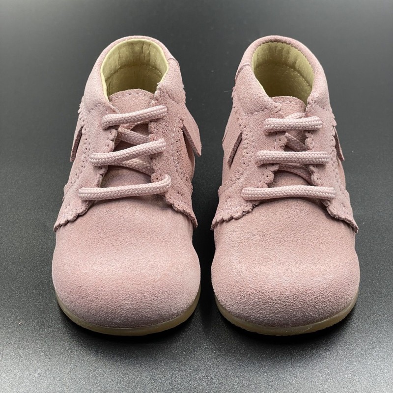 Stivaletto in camoscio con frange Scarpe 19/30