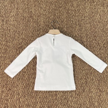 T-shirt manica lunga gattino Bimba 2/8 anni