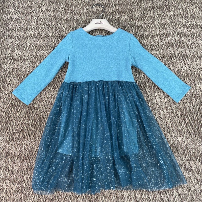 Abito combinato con gonna in tulle Bimba 2/8 anni