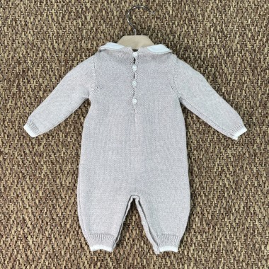 Tutina trecce in Lana Neonato 0/36