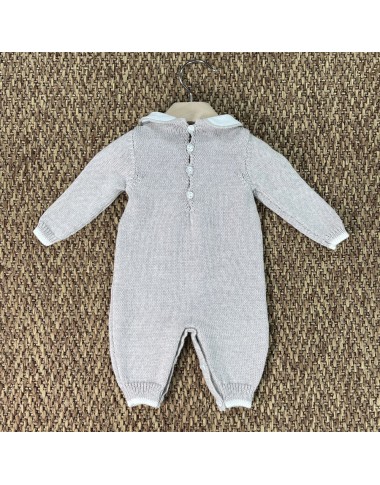 Tutina trecce in Lana Neonato 0/36