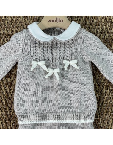 Completo Nascita trecce in Lana Tutine e Set Nascita