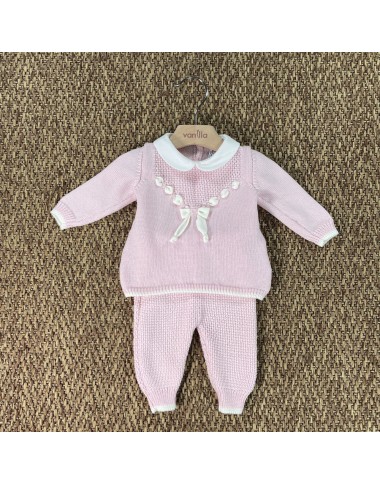 Completo Nascita in Lana Neonata 0/36