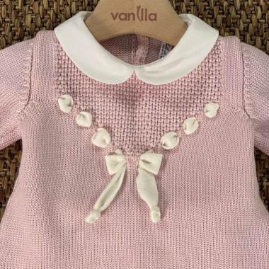 Completo Nascita in Lana Neonata 0/36