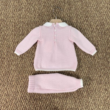 Completo Nascita in Lana Neonata 0/36