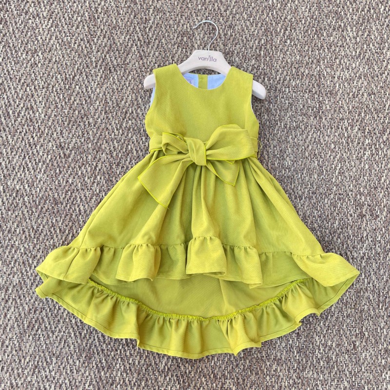 Abito asimmetrico Bimba 2/8 anni