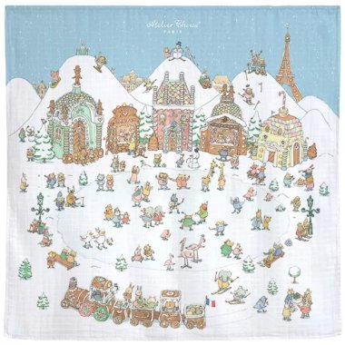 Mussola Winter Wonderland Bavetta e Mussole