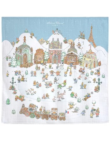 Mussola Winter Wonderland Bavetta e Mussole