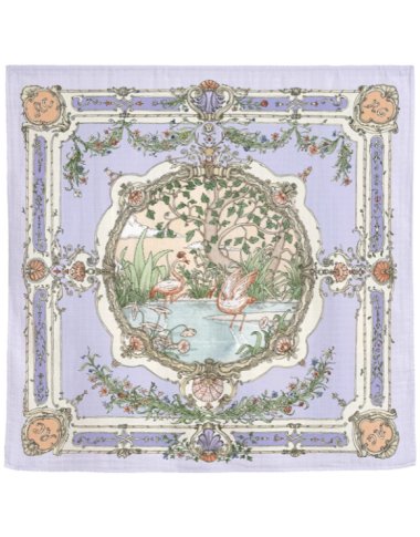 Mussola Arazzo Glicine Mussole e Bavette