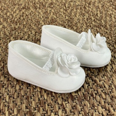 Friuliana fiore velour Scarpe