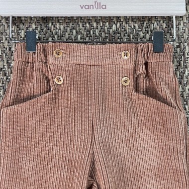 Pantalone in velluto Bimba 2/8 anni