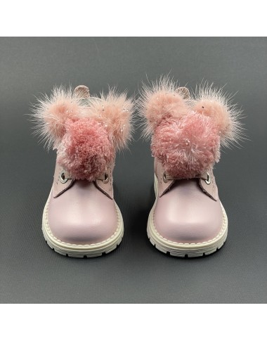 Anfibio con topolino in lana e pelliccia Scarpe