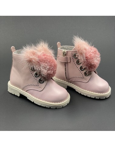 Anfibio con topolino in lana e pelliccia Scarpe