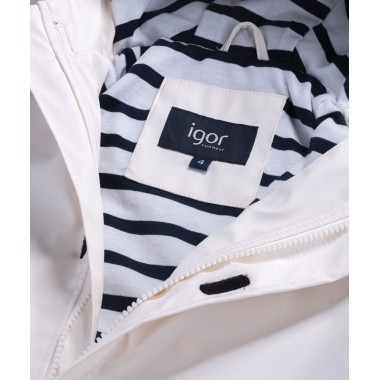 Impermeabile fodera righe Giacca e Giubbino