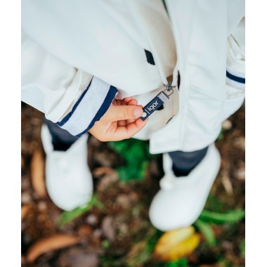 Impermeabile fodera righe Giacca e Giubbino