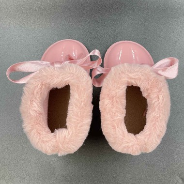 Stivaletto basso in gomma con pelliccia Pioggia 19/32