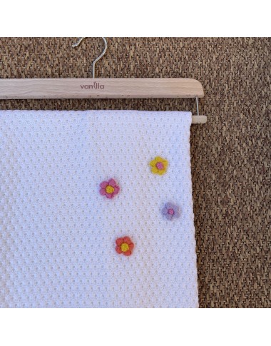 Coperta in lana "Fiori d'inverno" Coperta e Lenzuola