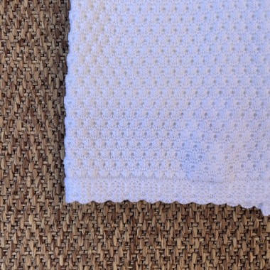 Coperta in lana "Fiori d'inverno" Coperta e Lenzuola