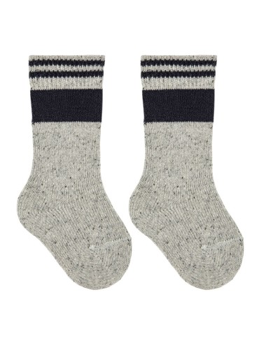 Calzino alto righe lana Accessori