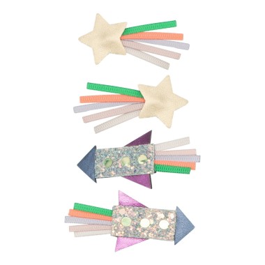 Set 4 mollette rocket girl Mollette e Fermagli