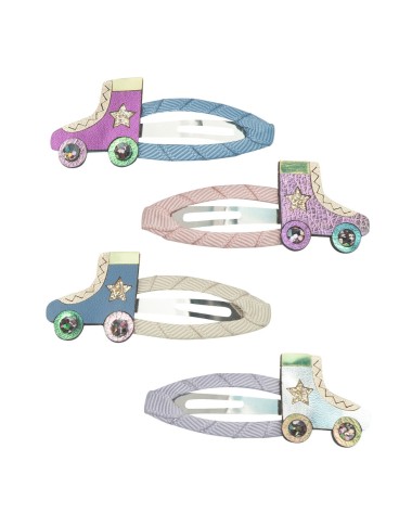 Set 4 mollette pattini da disco Mollette e Fermagli